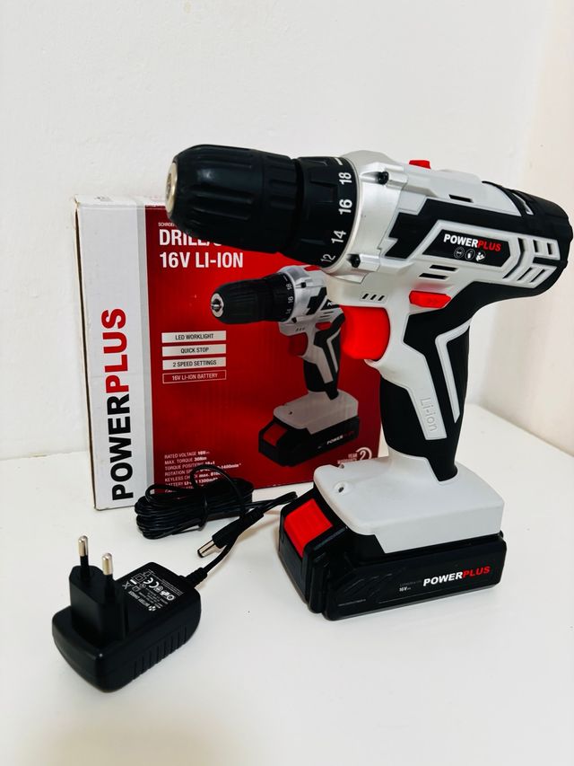Cacciavite elettrico agli ioni di litio Powerplus 16V