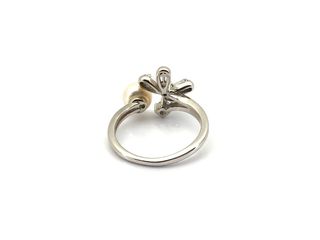 sortija plata 925mm con piedra con circonita t. 16 (17,84 mm)