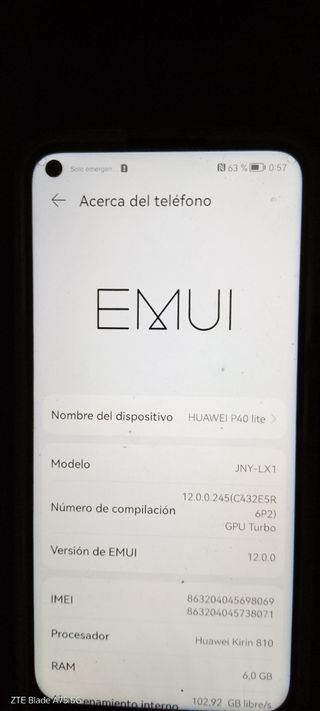 Huawei P40 Lite