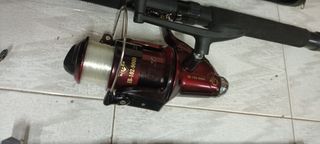 Conjunto de pesca costa