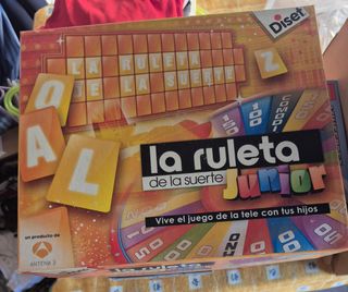 Juego de mesa La Ruleta de la Suerte Junior