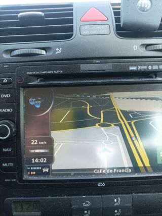 Navegador GPS Autorradio Golf V