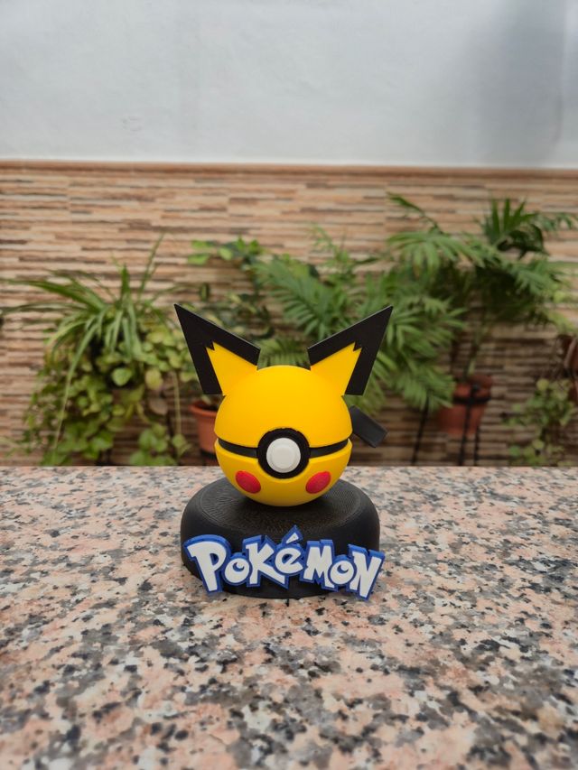 Pokeball Pichu 3D