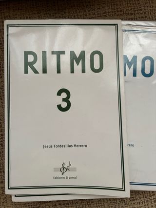 Libro Ritmo 3 Ediciones Si Bemol