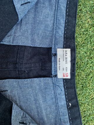 Pantalón de vestir gris para niño