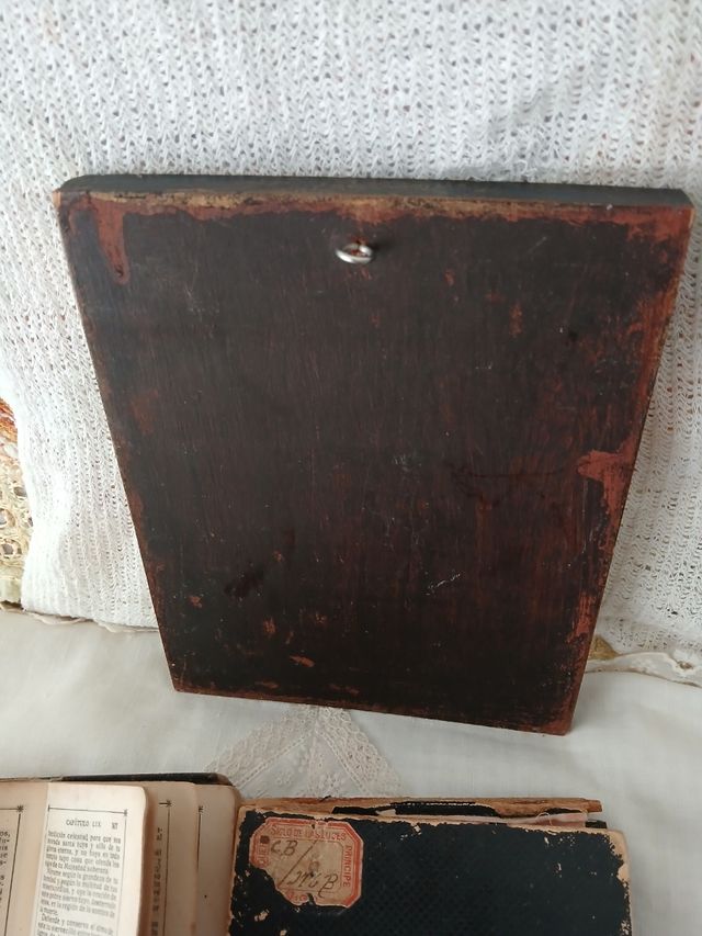 Libro antico Comunione con argento