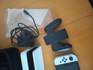 Nintendo Switch OLED Blanca + Juegos