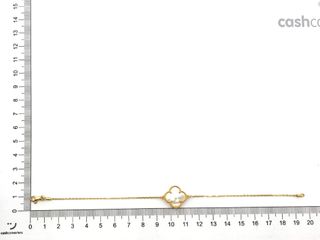 pulsera oro 18k con piedra con nacar