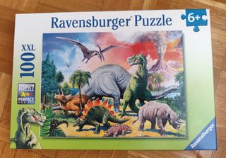Puzzle Ravensburger 100 Piezas Dinosaurios XXL