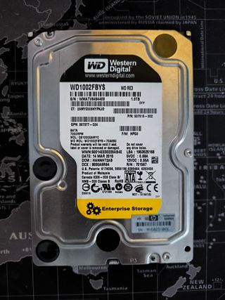 Disco Duro WD 1TB WD1002FBYS 7200rpm Enterprise