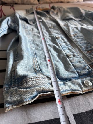 Cazadora Vaquera Zara Azul