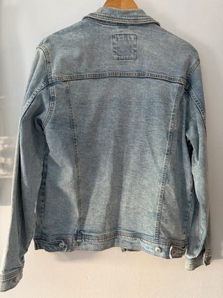 Cazadora Vaquera Zara Azul