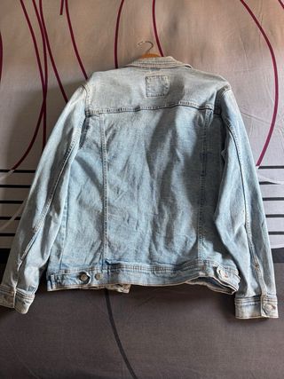Cazadora Vaquera Zara Azul