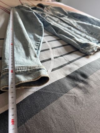 Cazadora Vaquera Zara Azul