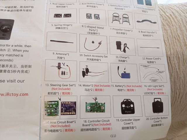 BARCO de CEBO§
RC Flytec Fishfinder§