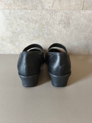 Zapato mujer ancho especial negro talla 37