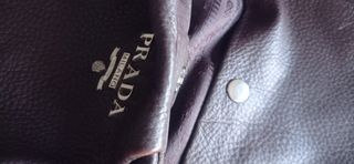 Bolso Prada Marrón Piel