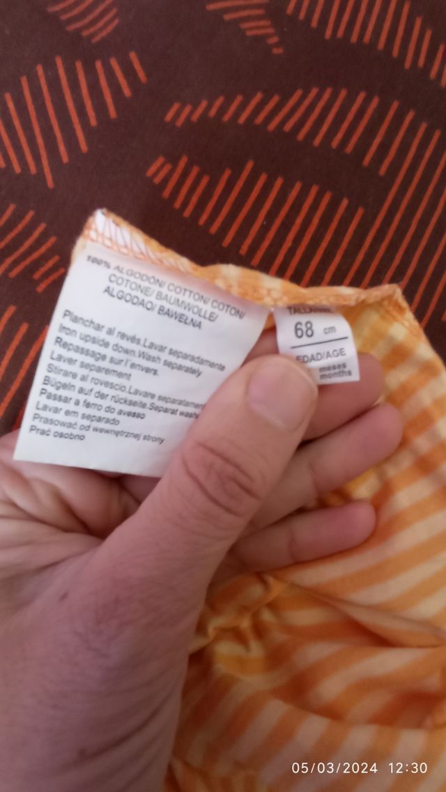 Lote Ropa Bebé  3 Piezas.