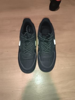 Nike Air Force One Bambas Negras