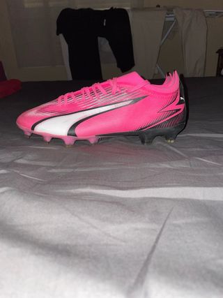 Tacos Puma Rosa Talla 43 Césped Artificial