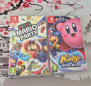 Super Mario Party e Kirby Star Allies si scambiano