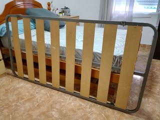 Base de somier de madera