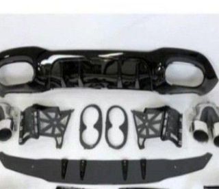 Difusor Trasero Mercedes V177 AMG Look A45 4 Puert