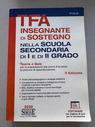 TFA Insegnante di sostegno Teoria/Quiz