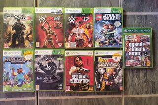 Lote 8 Juegos Xbox 360