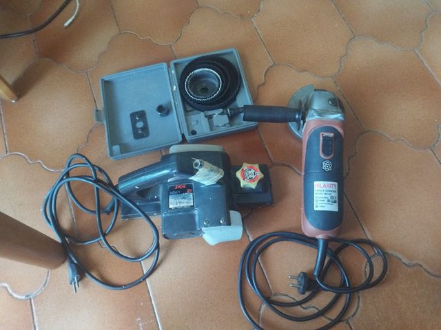 Amoladora, lijadora y accesorios