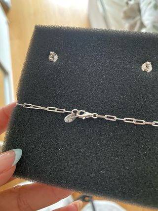 Conjunto Lotus Pendientes y Pulsera Plata