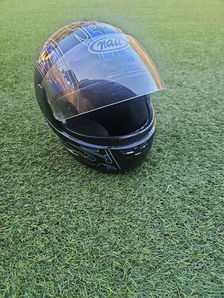 Casco de moto integral con diseño talla S