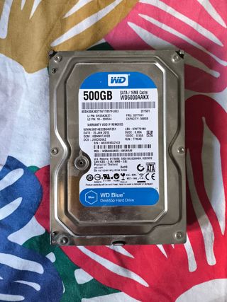 Disco Duro WD 500GB SATA 16MB Cache