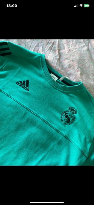 Sudadera Real Madrid Adidas Verde