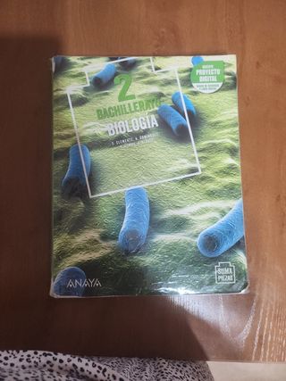 Biología 2 bachillerato