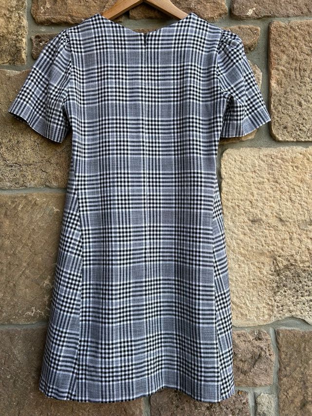 Vestido Zara Príncipe de Gales - Talla XS