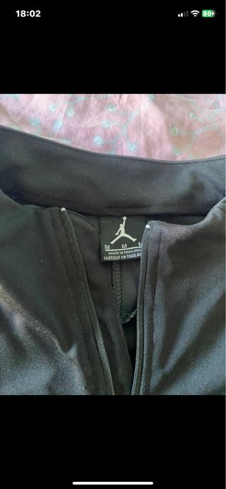 Sudadera Jordan PSG fina negra