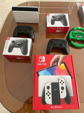 Nintendo Switch OLED Blanca y Negra