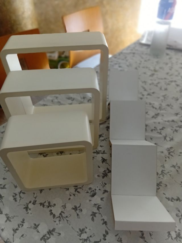 Estanterías Cubo madera