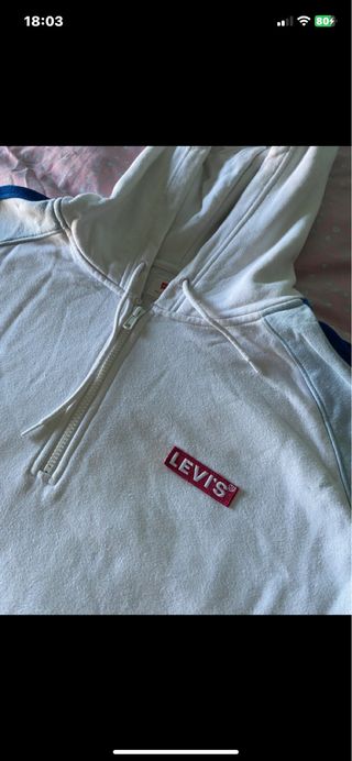 Sudadera Blanca Levi's