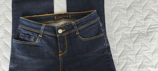 Pantalón vaquero mujer azul