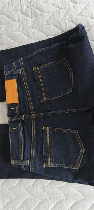 Pantalón vaquero mujer azul