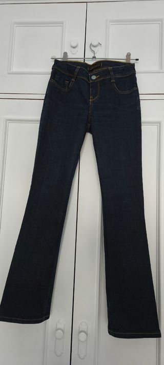 Pantalón vaquero mujer azul