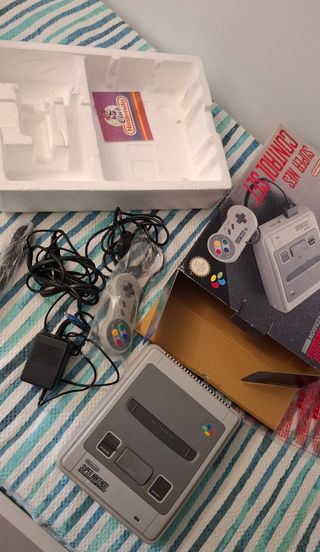 Super Nintendo SNES 1 Chip Boxata completa
