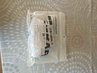 Tanga hombre Modal-Cotton-Elastane Blanco Talla L