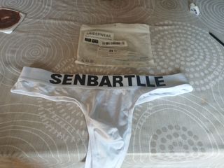 Tanga hombre Modal-Cotton-Elastane Blanco Talla L