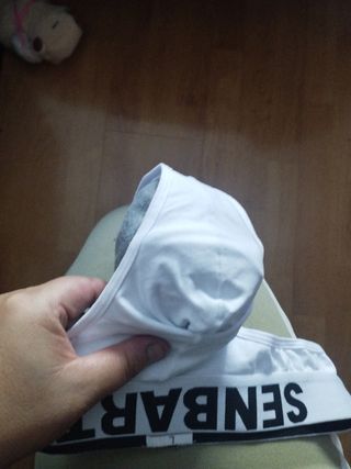 Tanga hombre Modal-Cotton-Elastane Blanco Talla L