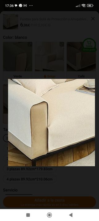 Fodere per divani 4 posti beige