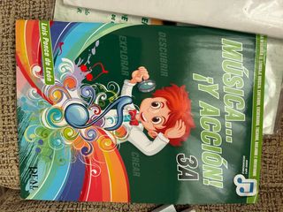 Libro Música y Acción 3A