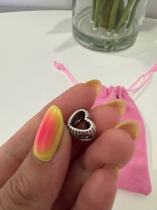 Charm Pandora Corazón Plata